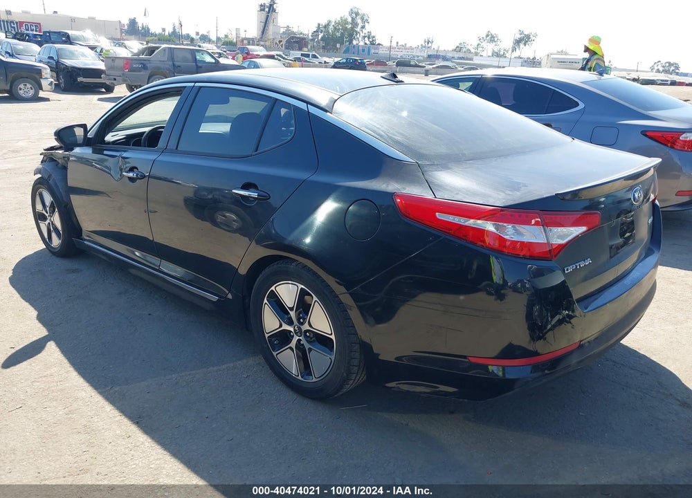 2012 KIA OPTIMA HYBRID EX VIN: KNAGM4AD5C5024827