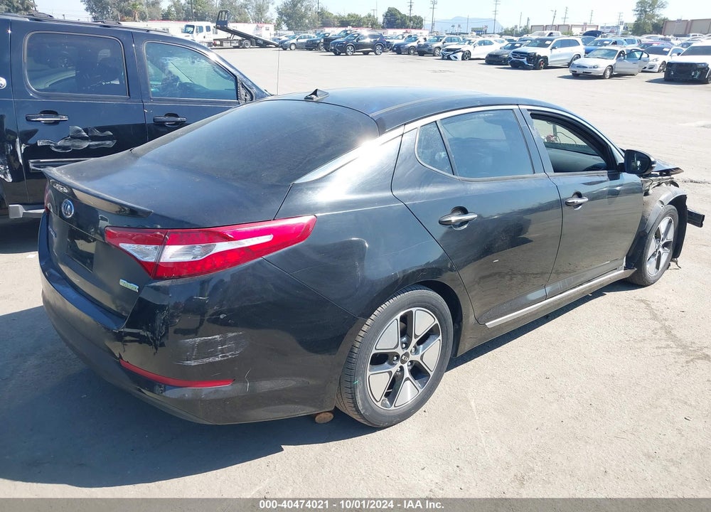 2012 KIA OPTIMA HYBRID EX VIN: KNAGM4AD5C5024827