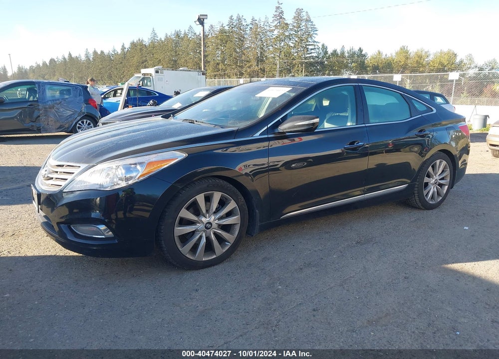 2012 HYUNDAI AZERA VIN: KMHFH4JG3CA172412