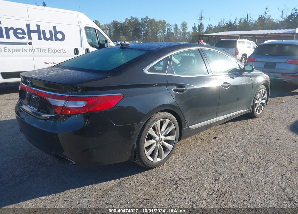 2012 HYUNDAI AZERA VIN: KMHFH4JG3CA172412