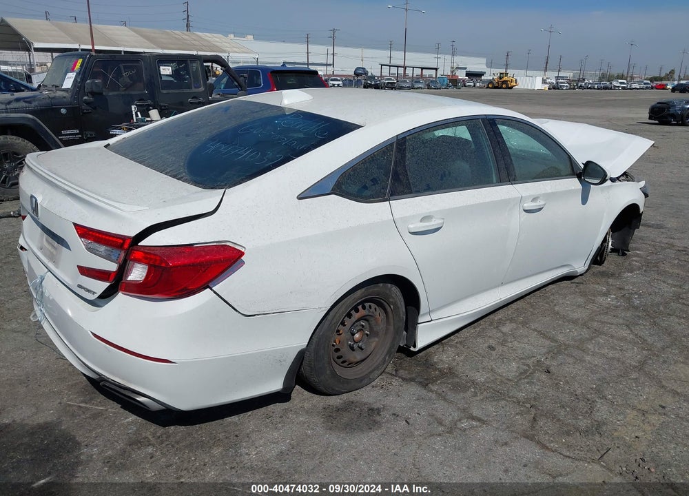 2019 HONDA ACCORD SPORT VIN: 1HGCV1F3XKA076815