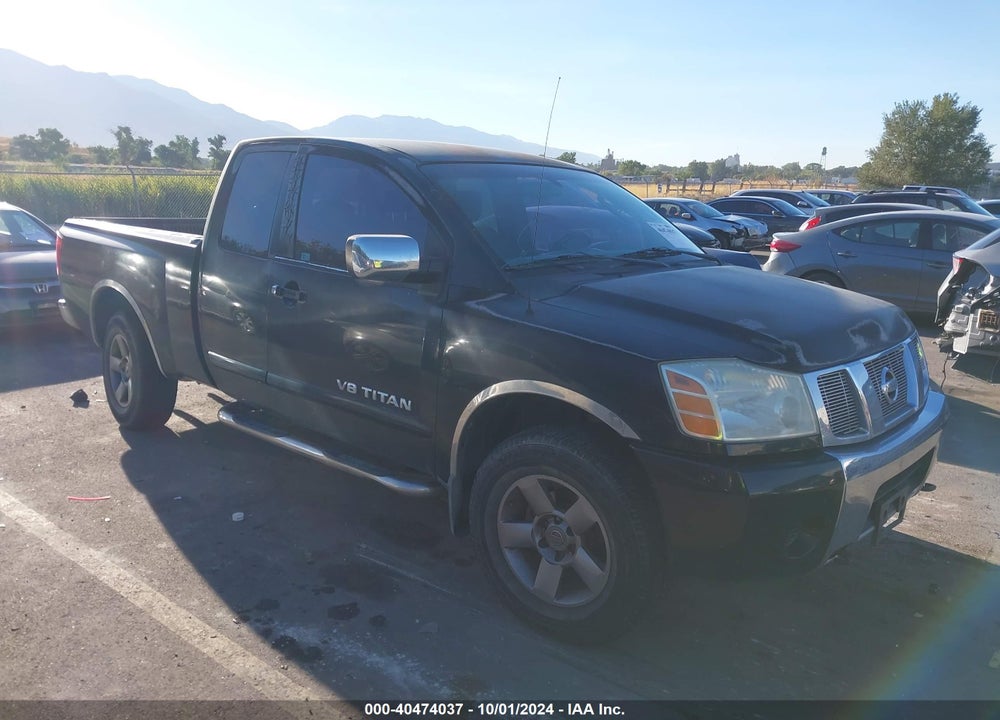 2005 NISSAN TITAN SE VIN: 1N6AA06B05N527795