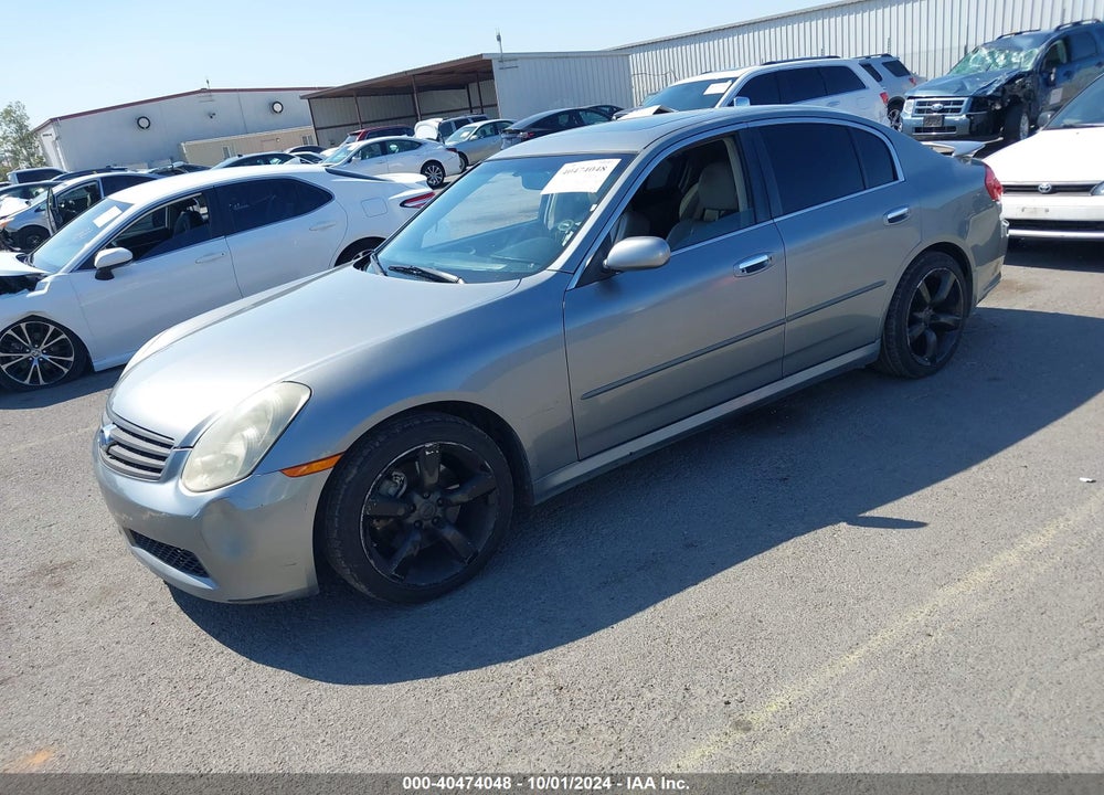 2006 INFINITI G35 VIN: JNKCV51E66M507684