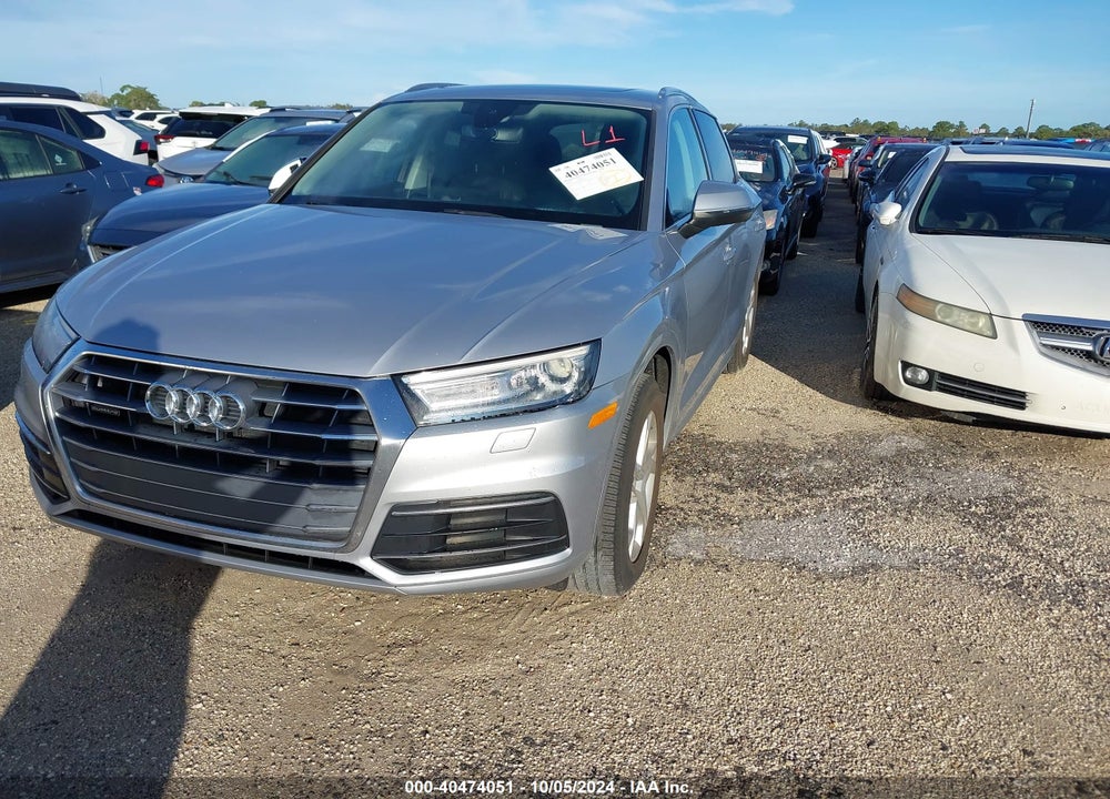 2019 AUDI Q5 45 PREMIUM VIN: WA1ANAFY8K2074342