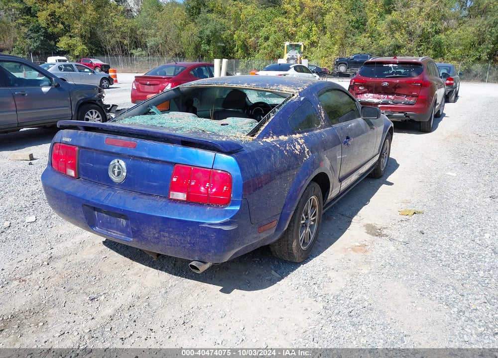 2005 FORD MUSTANG V6 DELUXE/V6 PREMIUM VIN: 1ZVFT80N455145240