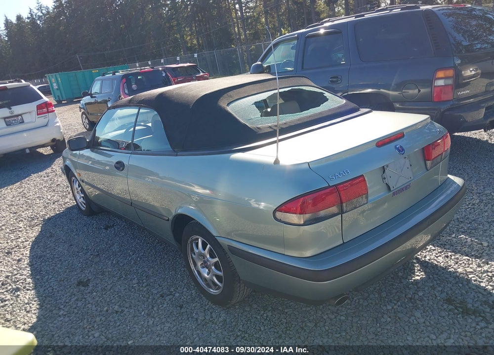 2000 SAAB 9 3 VIN: YS3DD78H8Y7007394