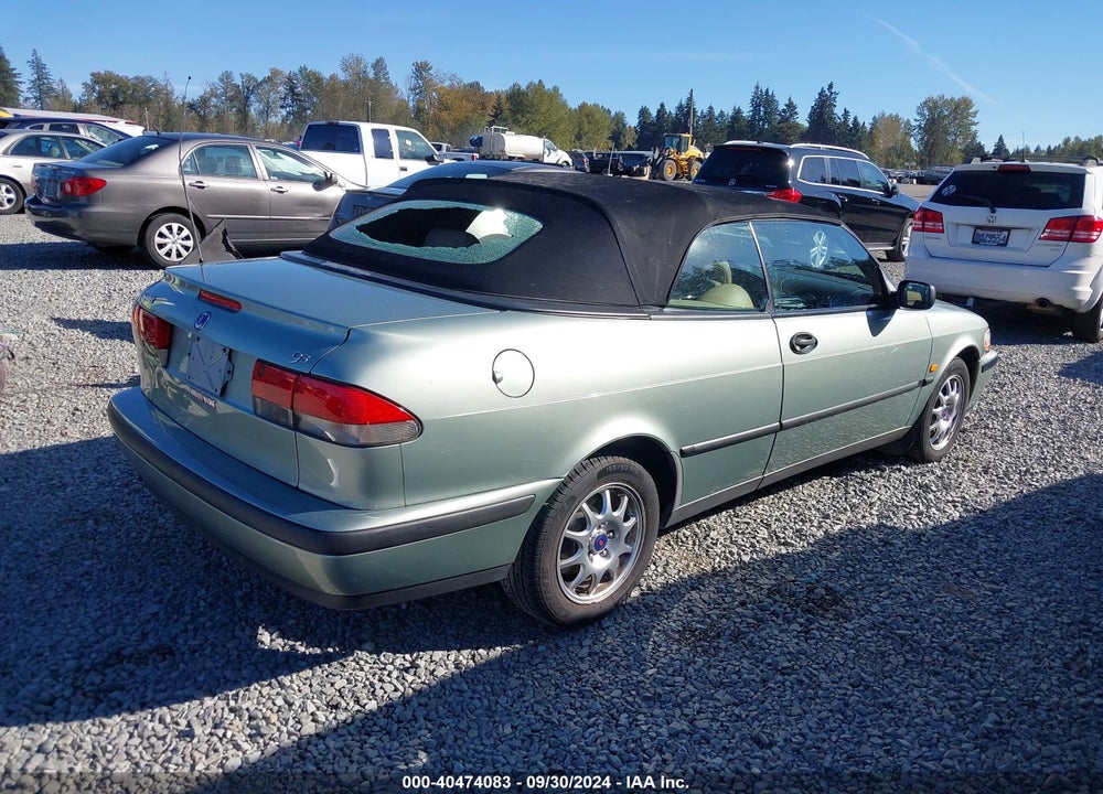 2000 SAAB 9 3 VIN: YS3DD78H8Y7007394
