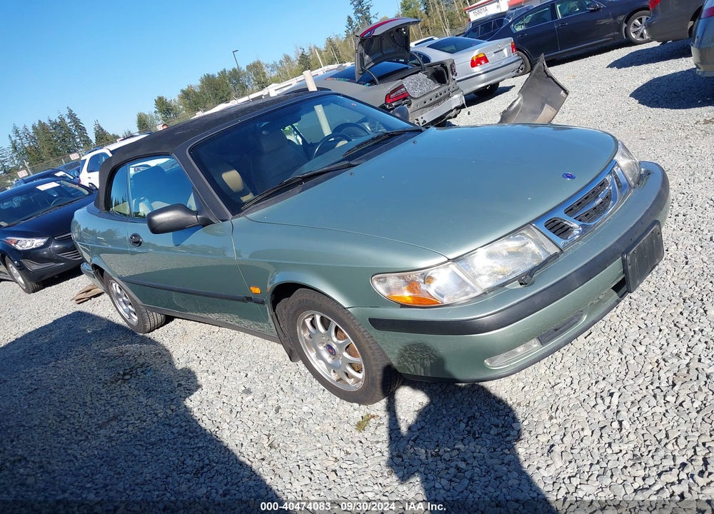 2000 SAAB 9 3 VIN: YS3DD78H8Y7007394