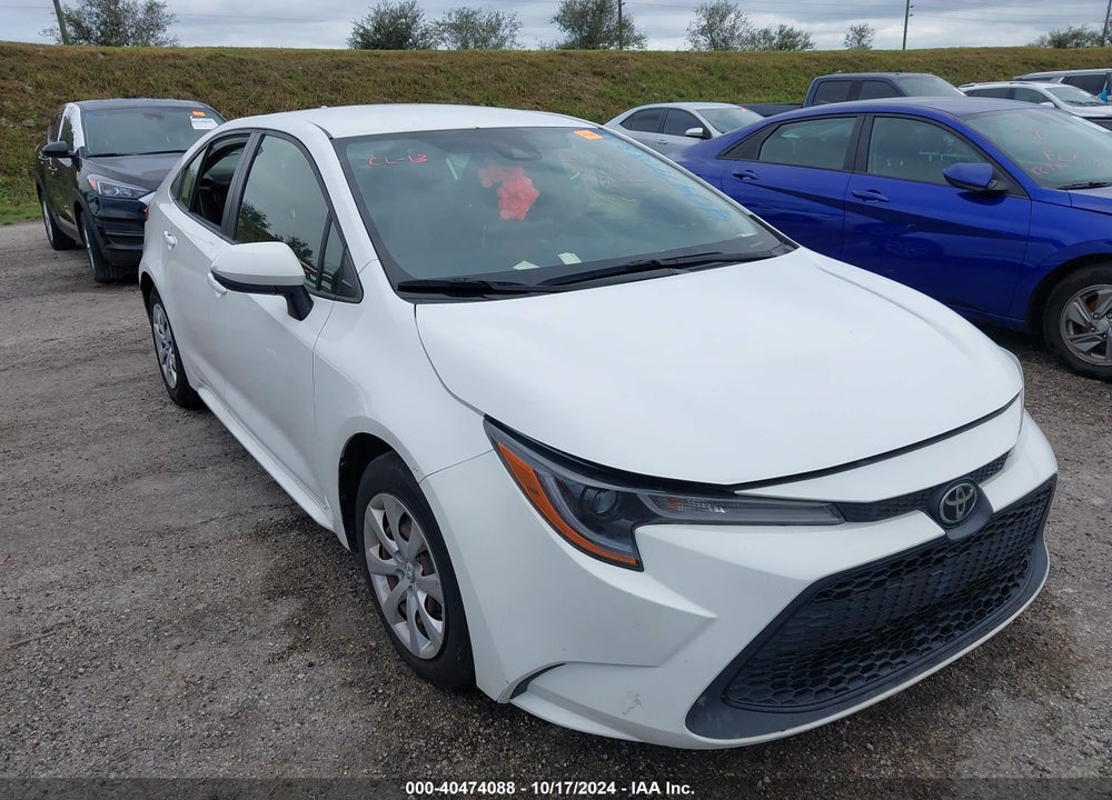 2021 TOYOTA COROLLA LE VIN: JTDEPMAE7MJ168480