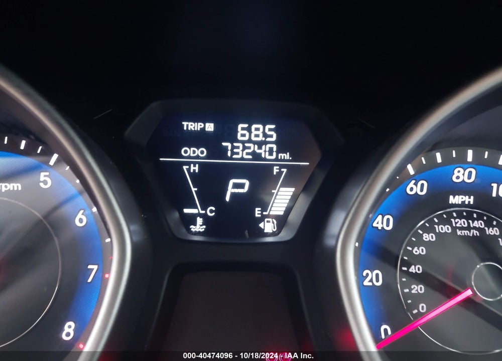 2013 HYUNDAI ELANTRA VIN: KMHDH4AE2DU941360