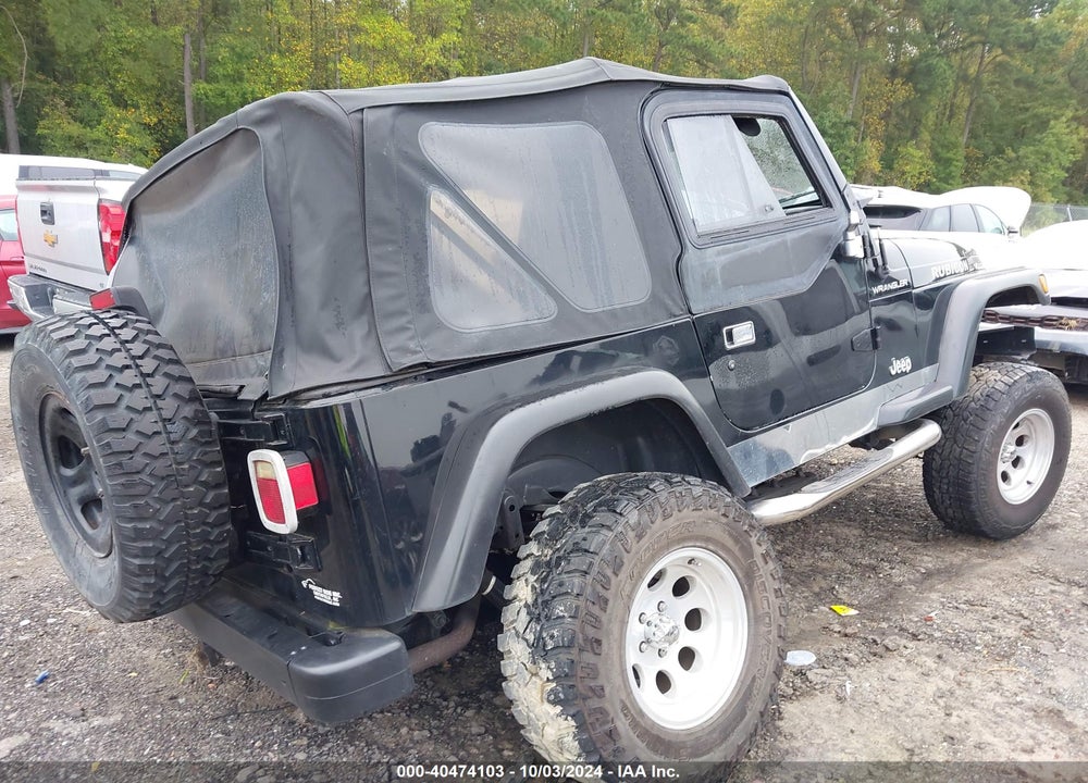 2002 JEEP WRANGLER SE VIN: 1J4FA29P42P724197