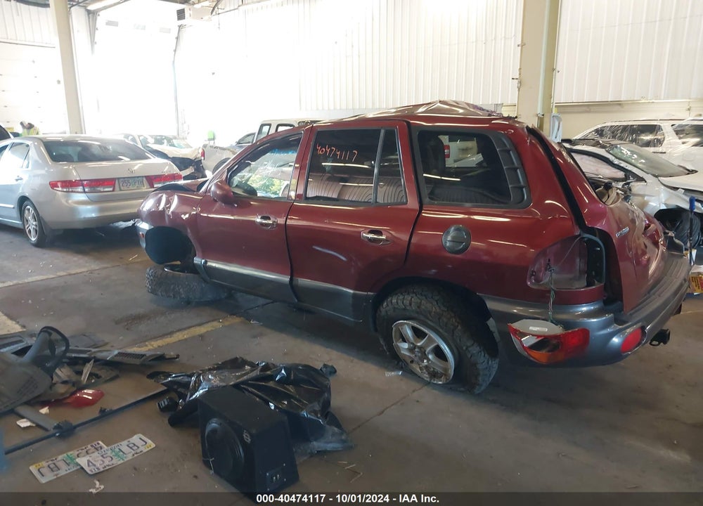 2004 HYUNDAI SANTA FE GLS/LX VIN: KM8SC73E54U836560