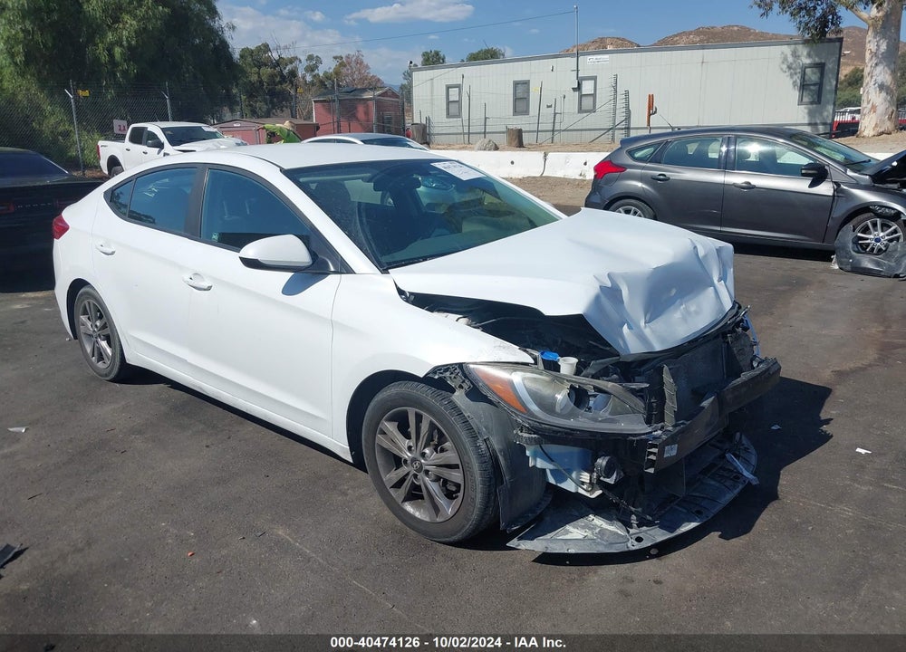 2018 HYUNDAI ELANTRA SEL VIN: 5NPD84LF3JH215653