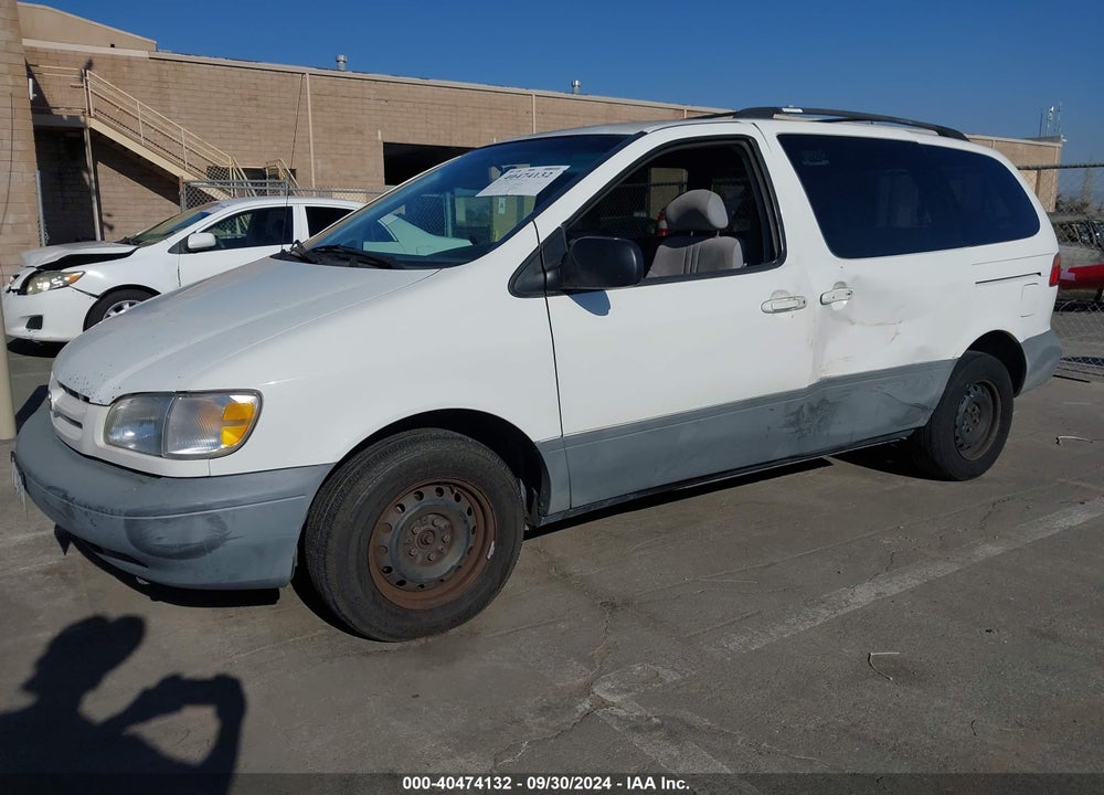 1998 TOYOTA SIENNA LE VIN: 4T3ZF13C9WU058596