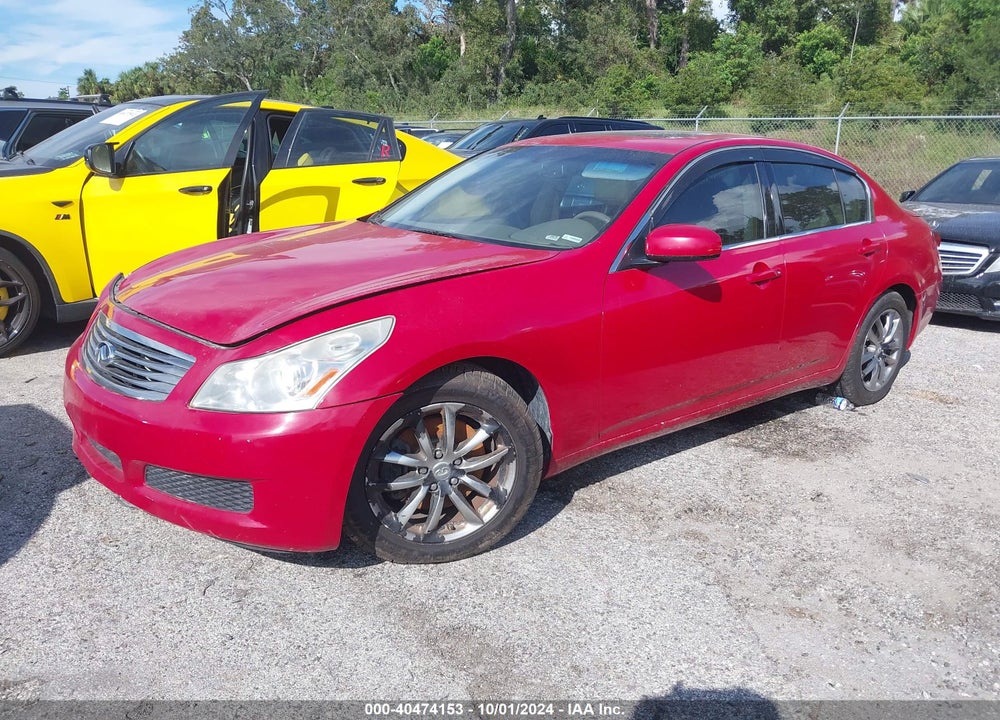2007 INFINITI G35X VIN: JNKBV61F87M814401