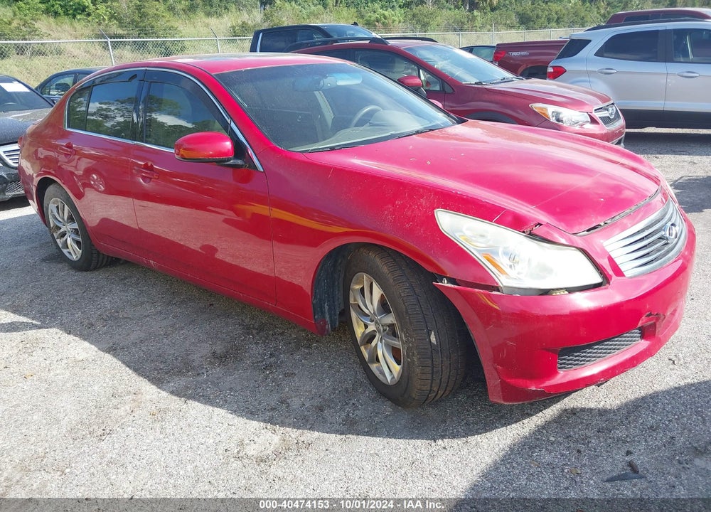 2007 INFINITI G35X VIN: JNKBV61F87M814401