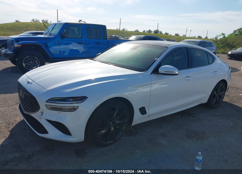 2023 GENESIS G70 2.0T RWD VIN: KMTG34TA8PU133398