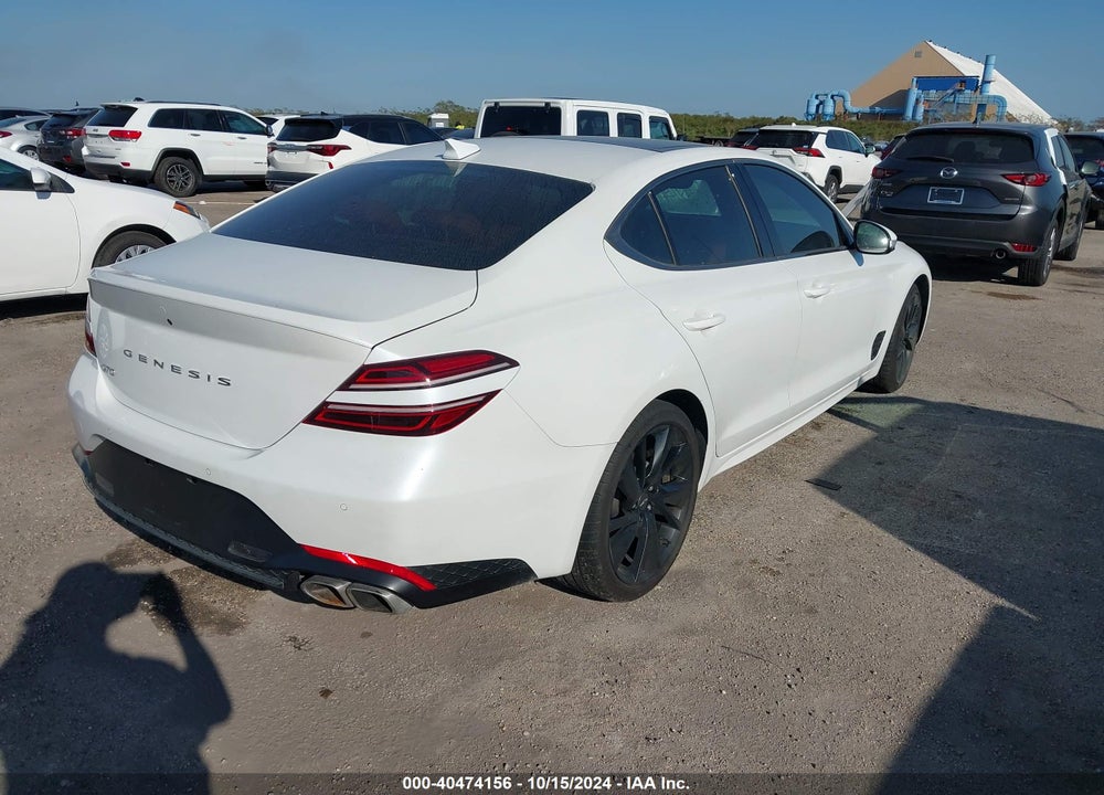 2023 GENESIS G70 2.0T RWD VIN: KMTG34TA8PU133398