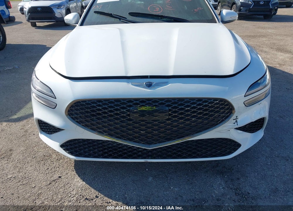 2023 GENESIS G70 2.0T RWD VIN: KMTG34TA8PU133398