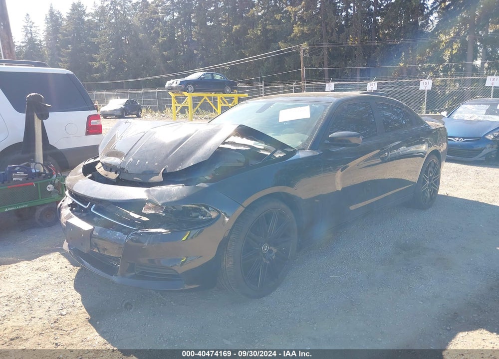 2015 DODGE CHARGER SE VIN: 2C3CDXBGXFH813469