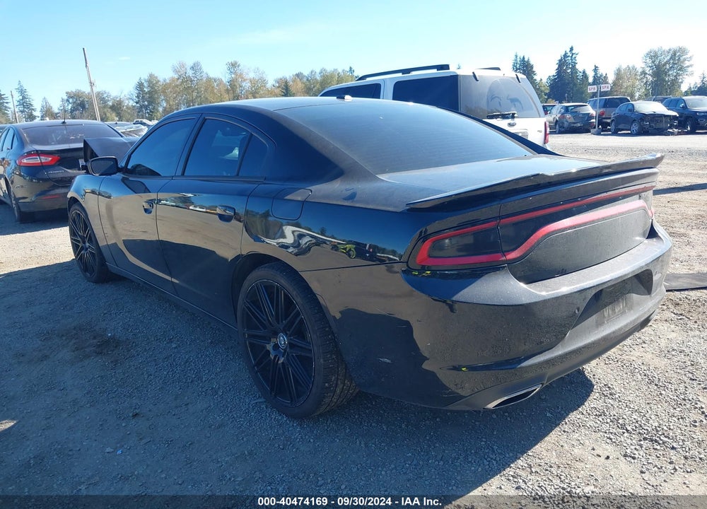 2015 DODGE CHARGER SE VIN: 2C3CDXBGXFH813469