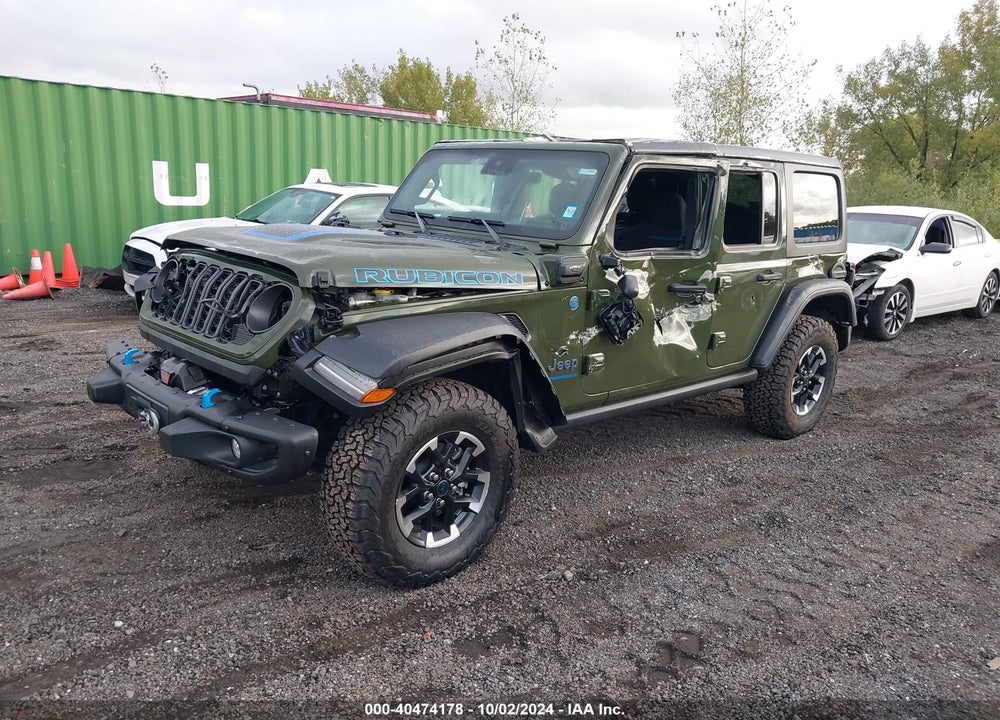 2024 JEEP WRANGLER 4XE RUBICON 4XE VIN: 1C4RJXR69RW202625