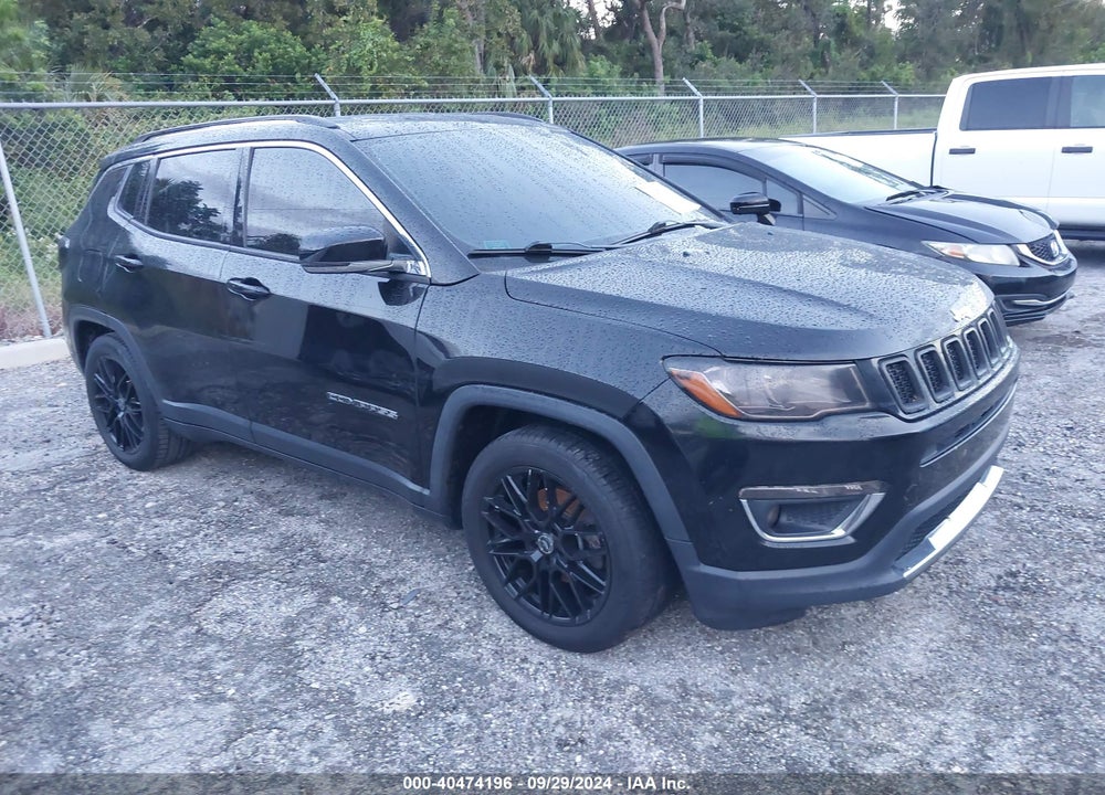 2019 JEEP COMPASS LIMITED FWD VIN: 3C4NJCCBXKT815474