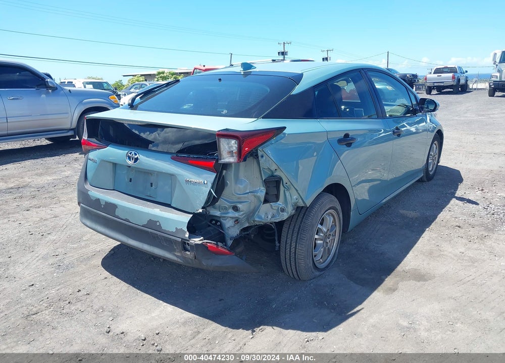 2019 TOYOTA PRIUS L ECO/LE/LIMITED/XLE VIN: JTDKARFU9K3081716