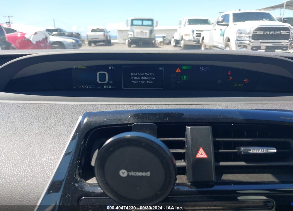 2019 TOYOTA PRIUS L ECO/LE/LIMITED/XLE VIN: JTDKARFU9K3081716