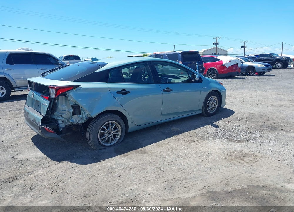 2019 TOYOTA PRIUS L ECO/LE/LIMITED/XLE VIN: JTDKARFU9K3081716