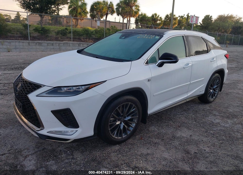 2020 LEXUS RX 450H F SPORT PERFORMANCE VIN: 2T2YGMDA8LC051440
