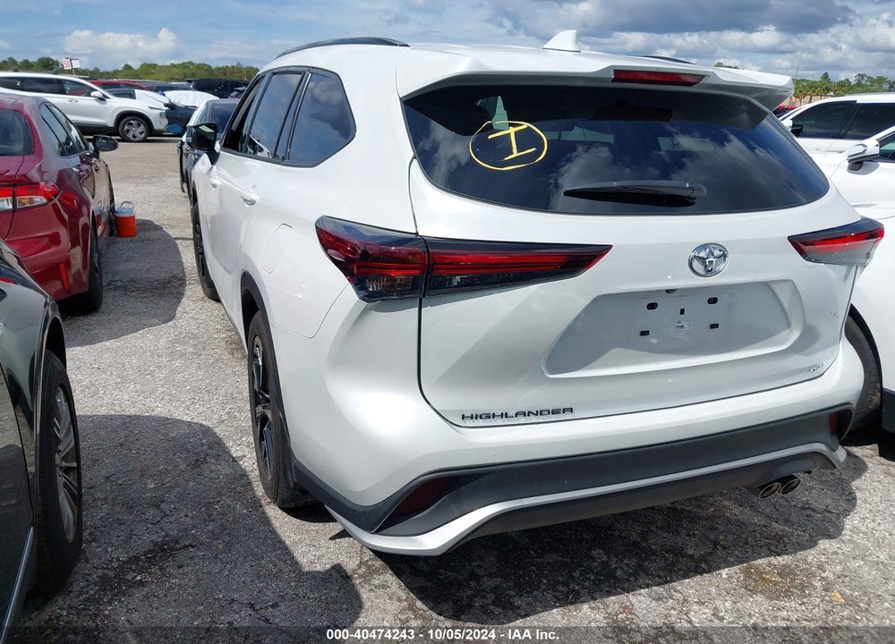2024 TOYOTA HIGHLANDER XSE VIN: 5TDKDRAH0RS538701