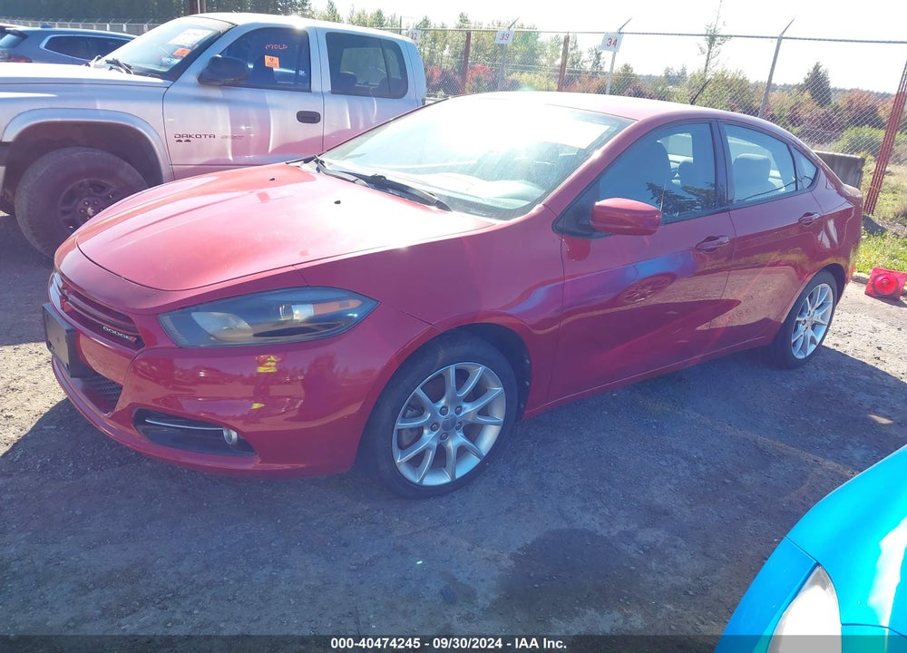 2013 DODGE DART RALLYE VIN: 1C3CDFBHXDD641683