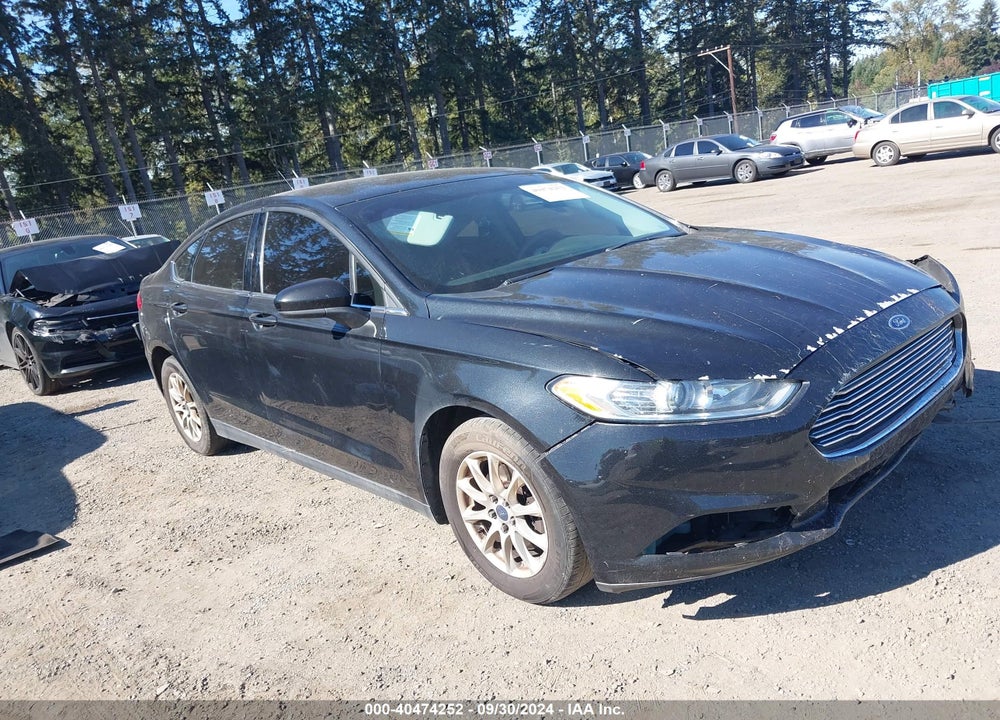 2015 FORD FUSION S VIN: 1FA6P0G72F5105262