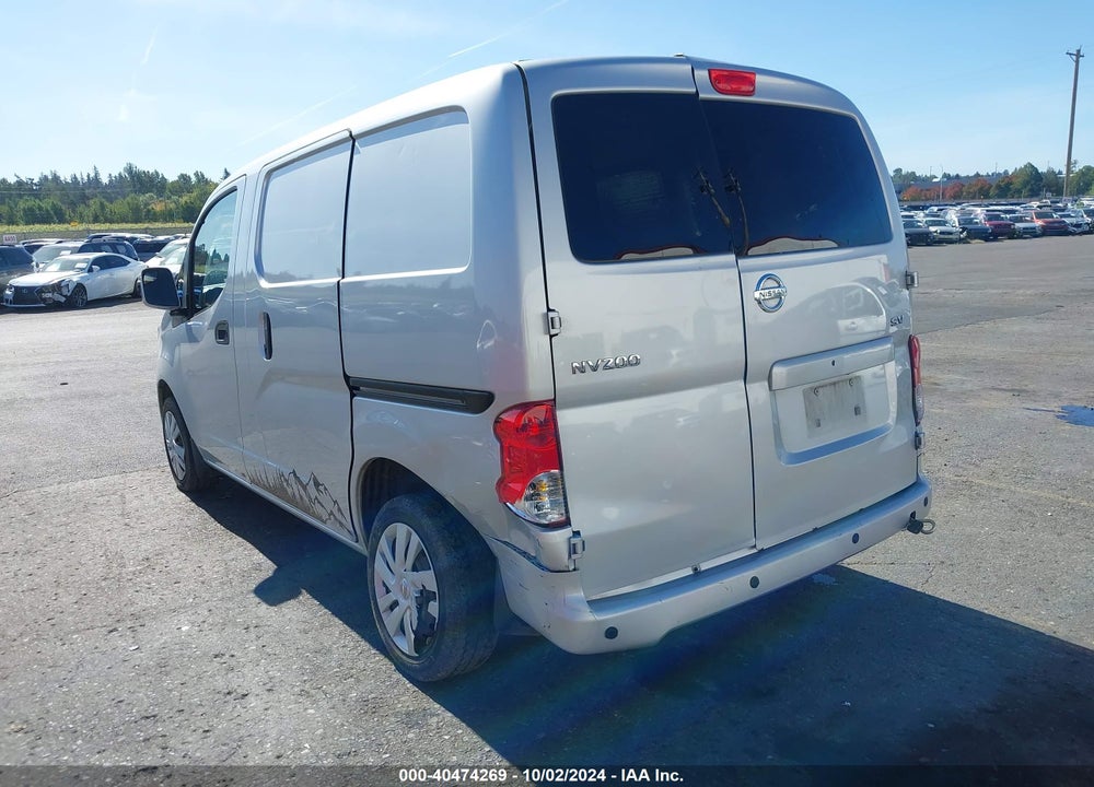 2015 NISSAN NV200 SV VIN: 3N6CM0KN9FK722642