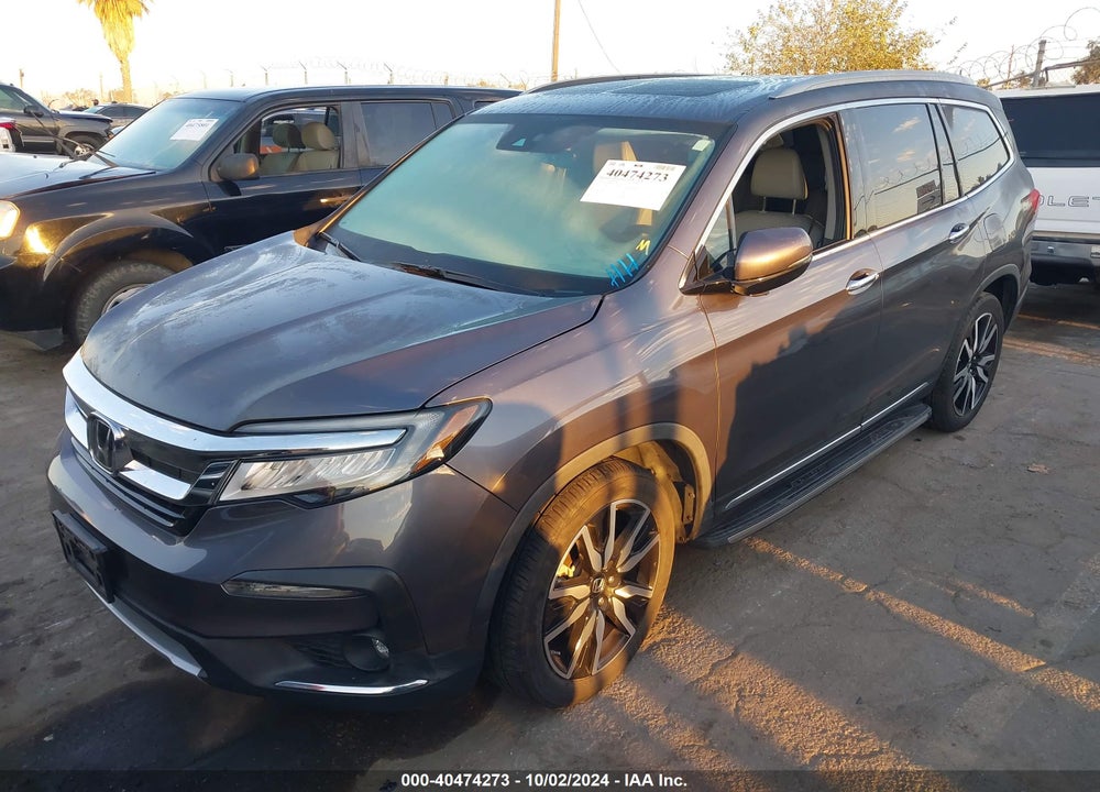 2019 HONDA PILOT TOURING VIN: 5FNYF5H63KB003731