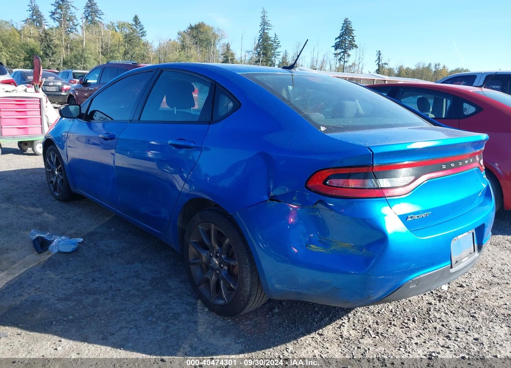 2015 DODGE DART SE VIN: 1C3CDFAA4FD434326