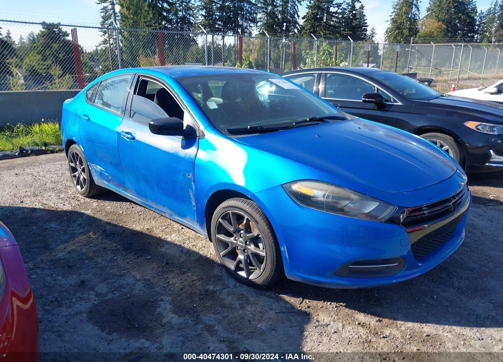 2015 DODGE DART SE VIN: 1C3CDFAA4FD434326