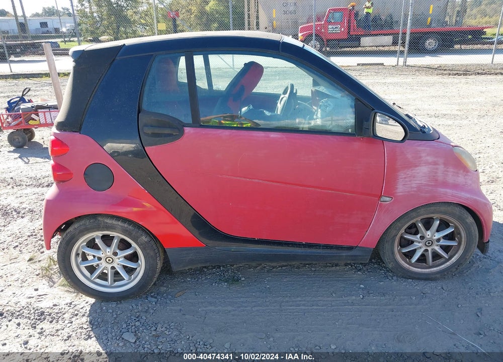 2009 SMART FORTWO BRABUS/PASSION VIN: WMEEK31X79K237858