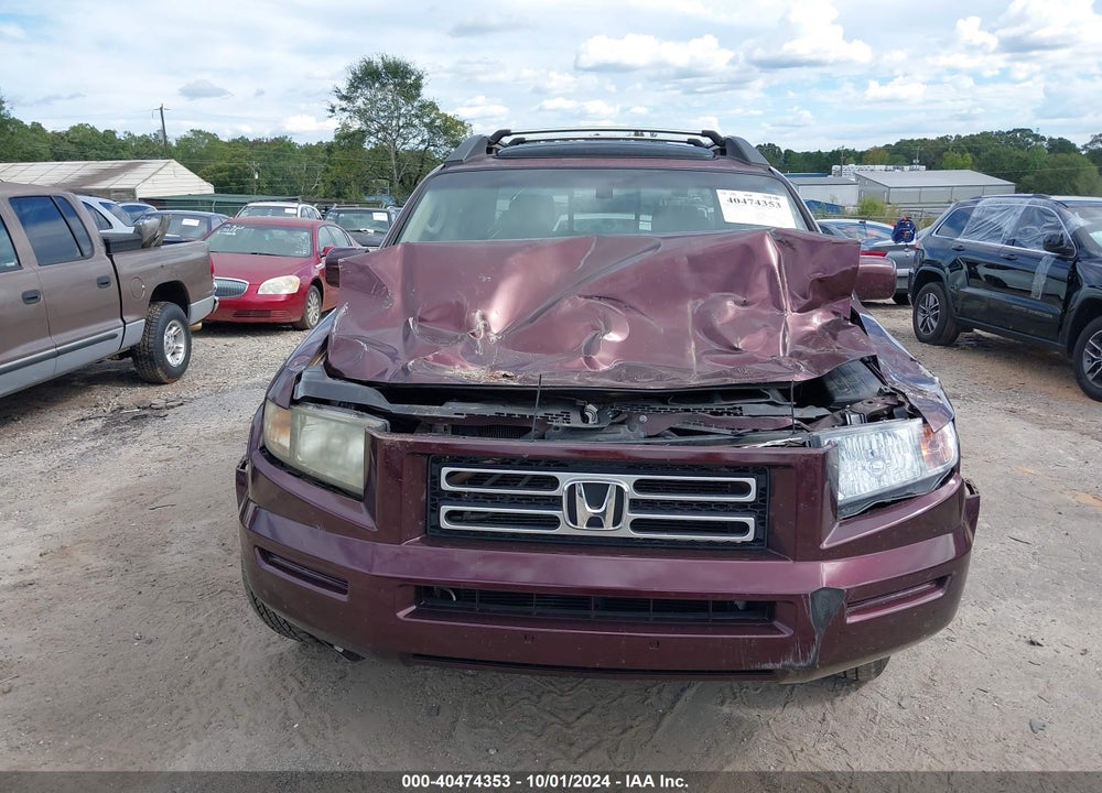 2008 HONDA RIDGELINE RTL VIN: 2HJYK16528H519642
