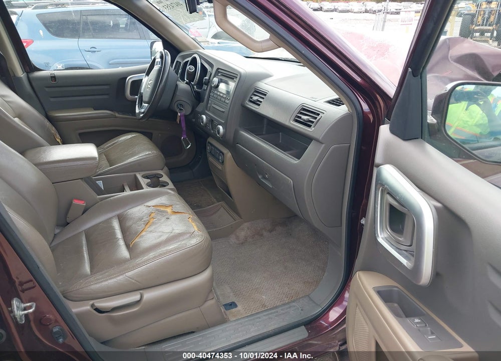 2008 HONDA RIDGELINE RTL VIN: 2HJYK16528H519642