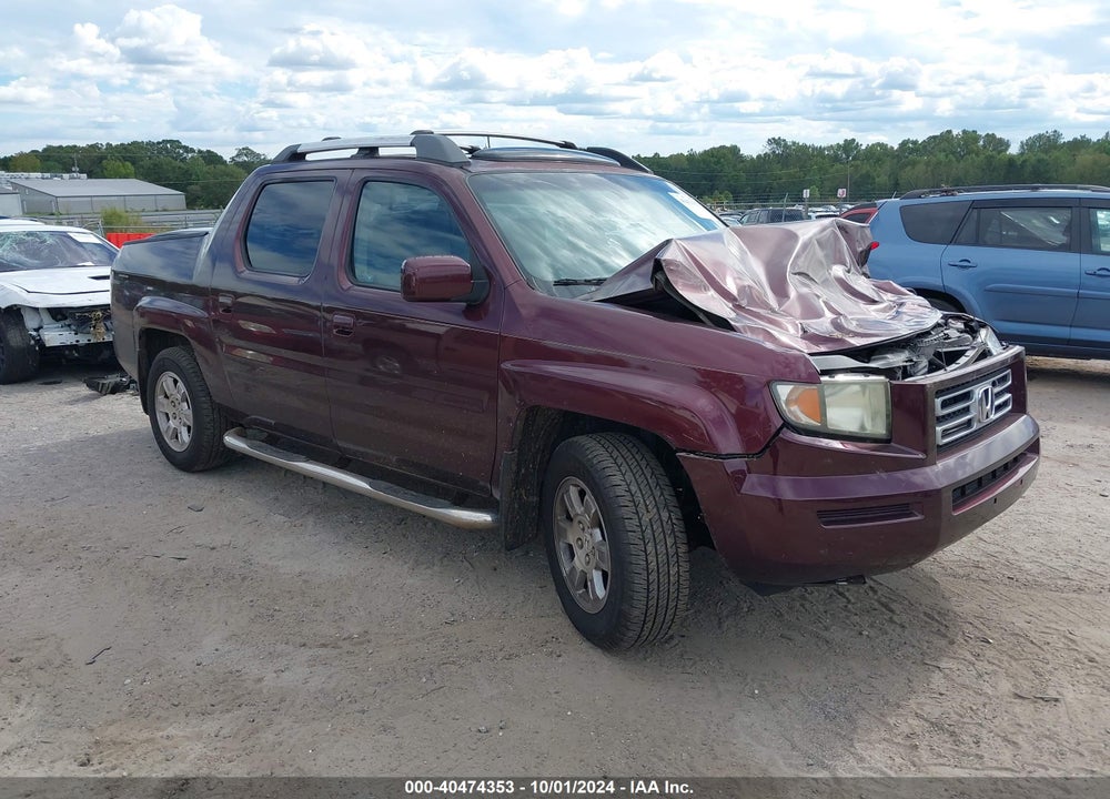 2008 HONDA RIDGELINE RTL VIN: 2HJYK16528H519642