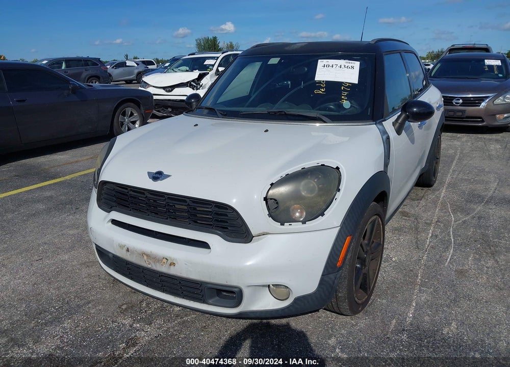 2011 MINI COOPER S COUNTRYMAN VIN: WMWZC3C57BWH98133