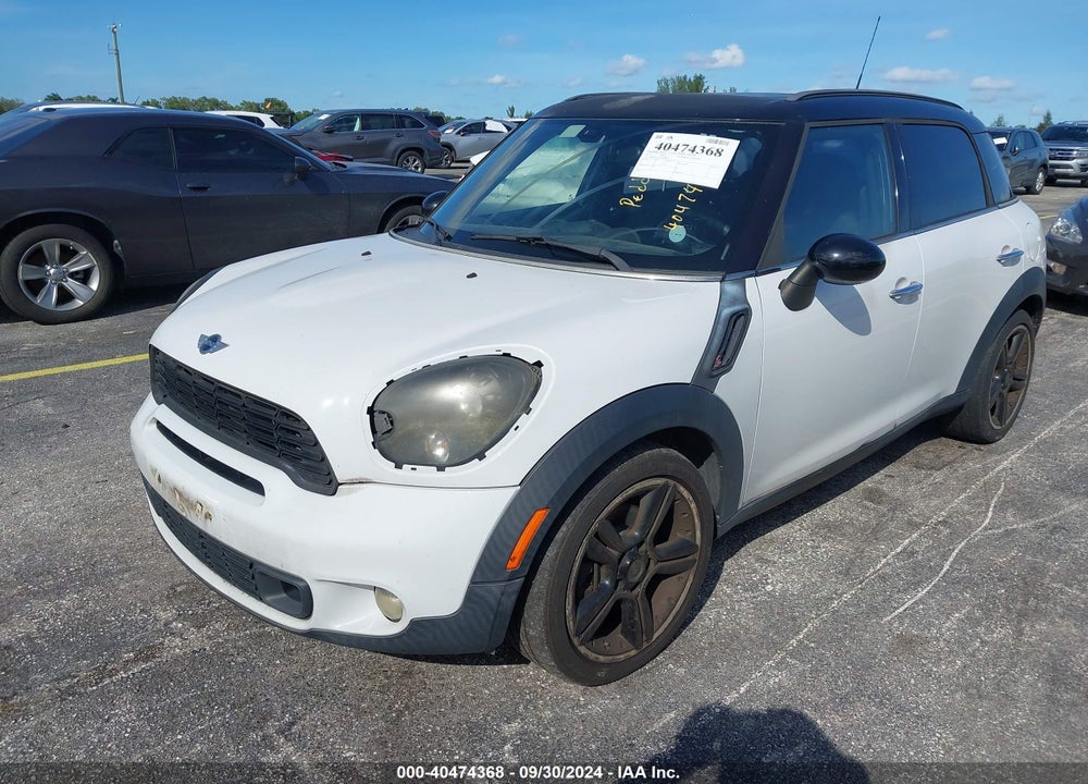 2011 MINI COOPER S COUNTRYMAN VIN: WMWZC3C57BWH98133
