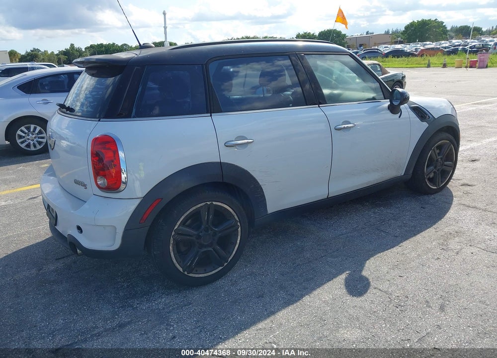 2011 MINI COOPER S COUNTRYMAN VIN: WMWZC3C57BWH98133