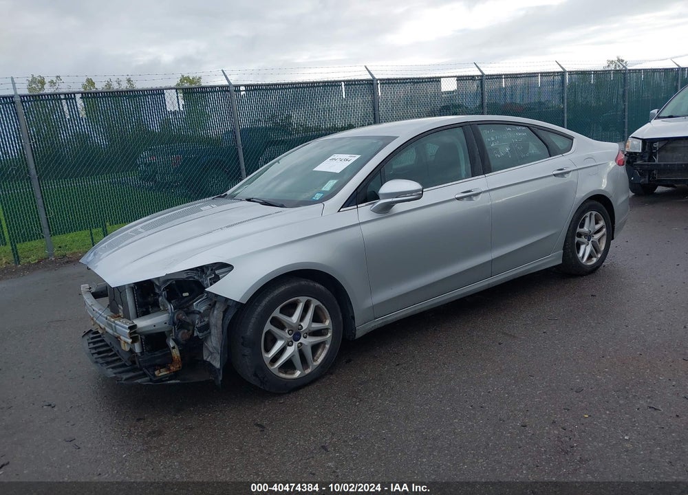 2014 FORD FUSION SE VIN: 1FA6P0H74E5394996
