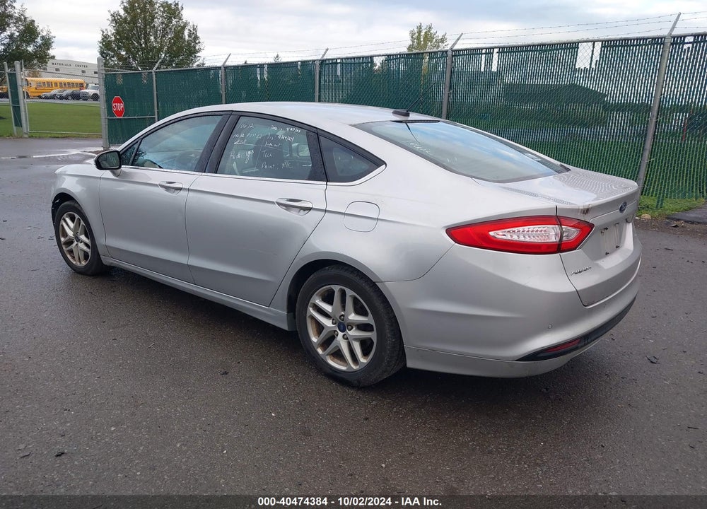2014 FORD FUSION SE VIN: 1FA6P0H74E5394996