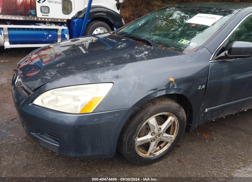 2006 HONDA ACCORD 2.4 SE VIN: 1HGCM56356A029188