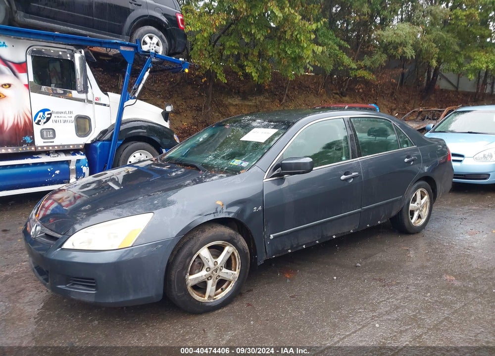 2006 HONDA ACCORD 2.4 SE VIN: 1HGCM56356A029188