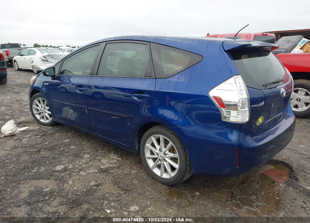 2013 TOYOTA PRIUS V FIVE VIN: JTDZN3EU2D3192435